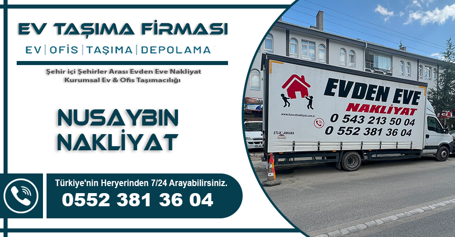Nusaybin evden eve nakliyat ev tasima firmasi