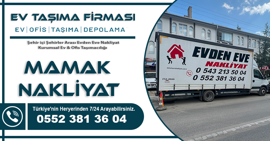 Mamak Nakliyat Hasçat Ev Taşıma Firması